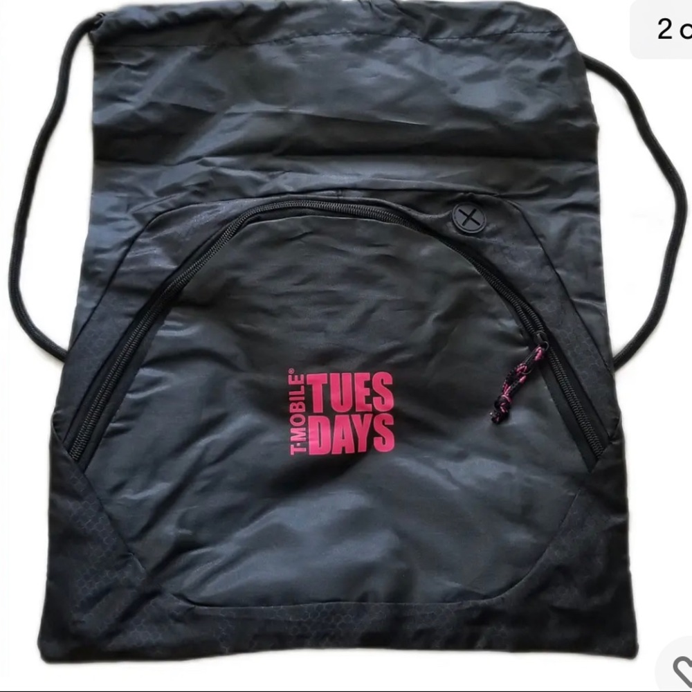 T-mobile drawstring backpack brand new sprint bag tote school